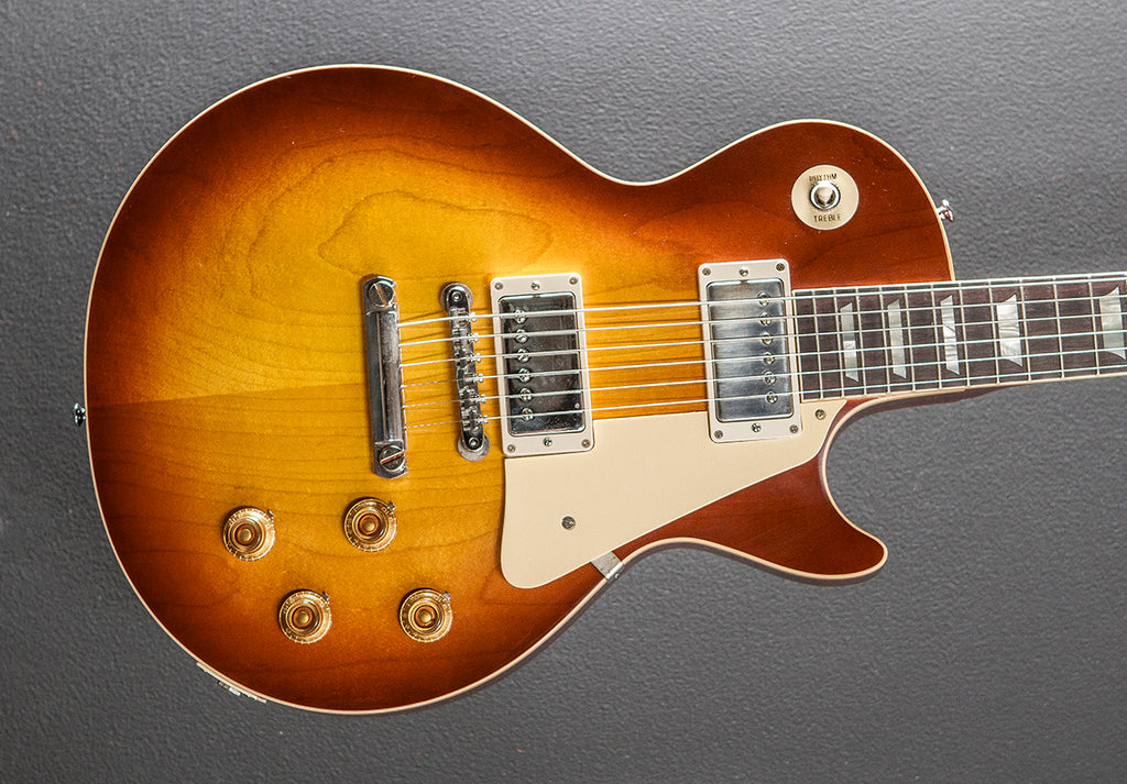 1958 Les Paul Standard Reissue - Iced Tea Burst – Dave's Guitar Shop