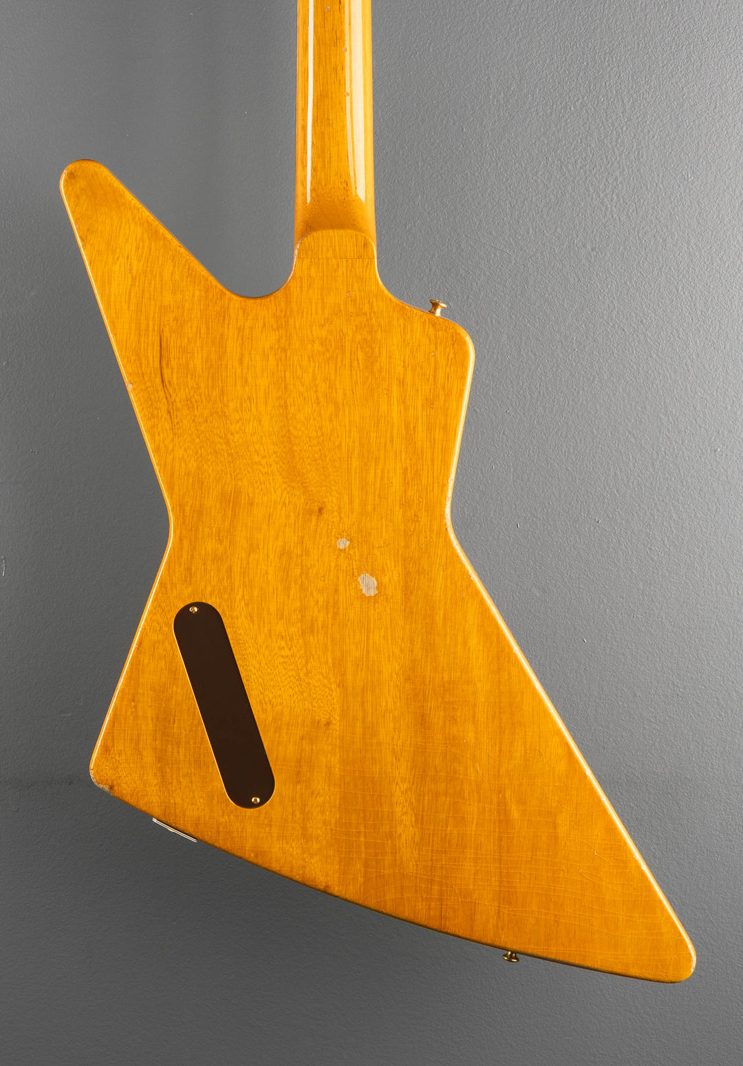 1958 Korina Explorer Reissue (White Pickguard) Heavy Aged - Antique Natural