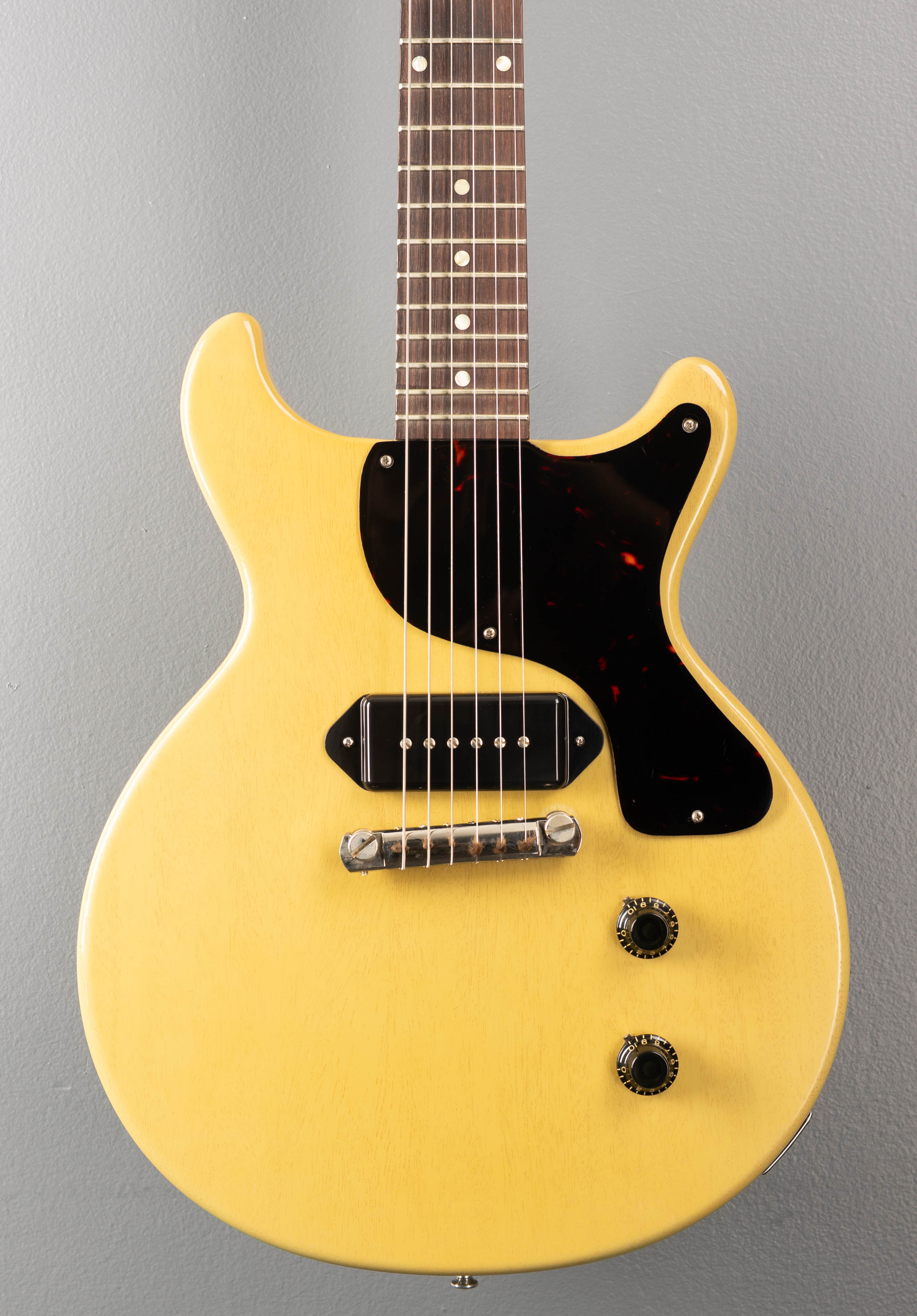 1958 Les Paul Junior Double Cut Reissue - TV Yellow – Dave's