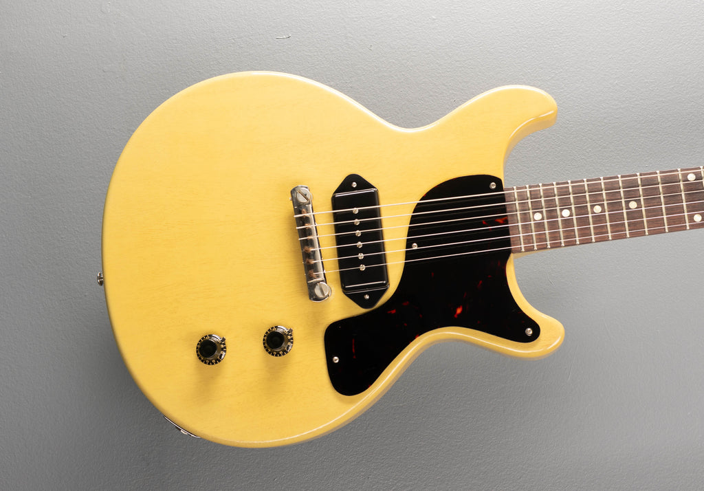 1958 Les Paul Junior Double Cut Reissue - TV Yellow – Dave's