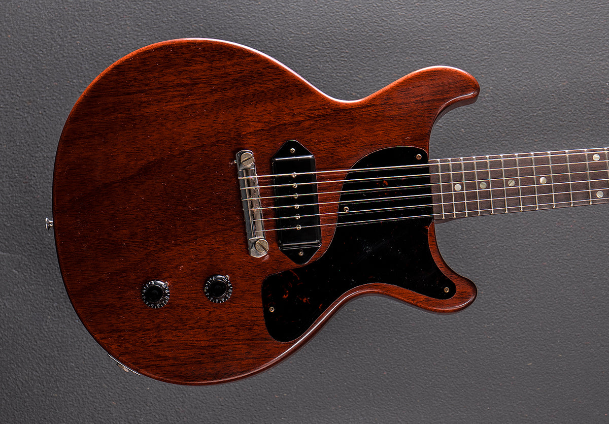 1958 Les Paul Junior Double Cut Reissue - Cherry Red – Dave's