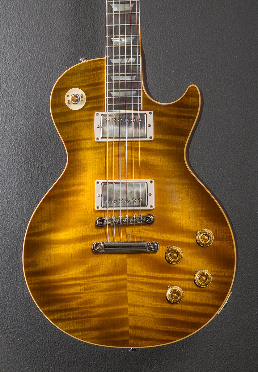 "Made to Measure" 1959 Les Paul Standard Reissue - Green Lemon Burst w/Brazilian