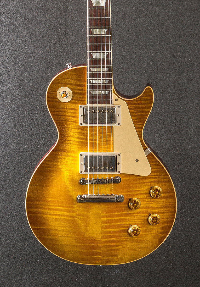 "Made to Measure" 1959 Les Paul Standard Reissue - Green Lemon Fade w/Stinger