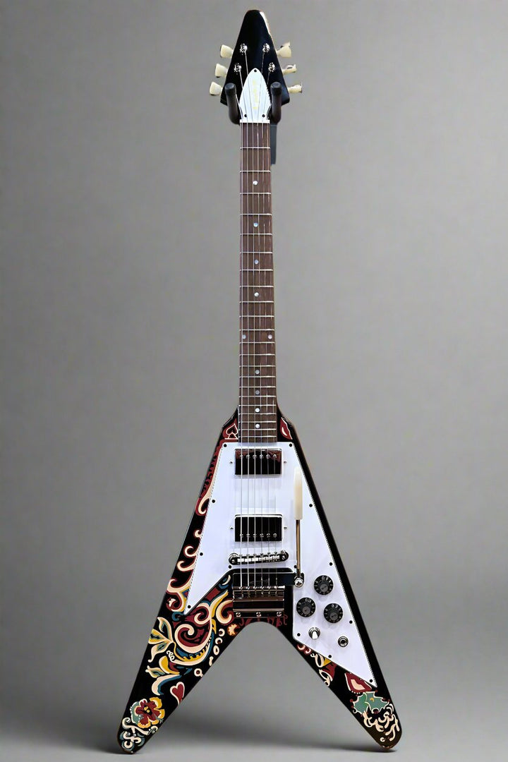 Jimi Hendrix "Love Drops" Flying V - Ebony