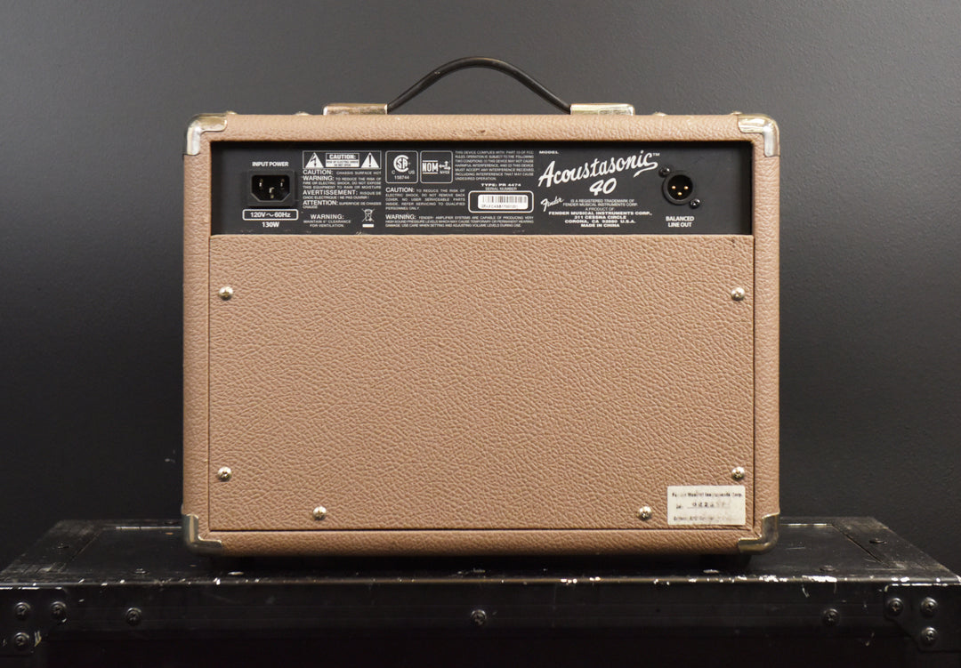 USED Acoustasonic 40 Combo, Recent