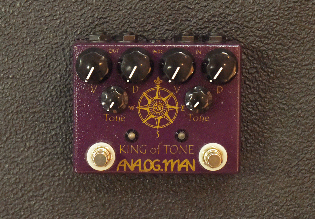 Analogman King of Tone V4 High Gain Red Side (2021) w/box | eBay