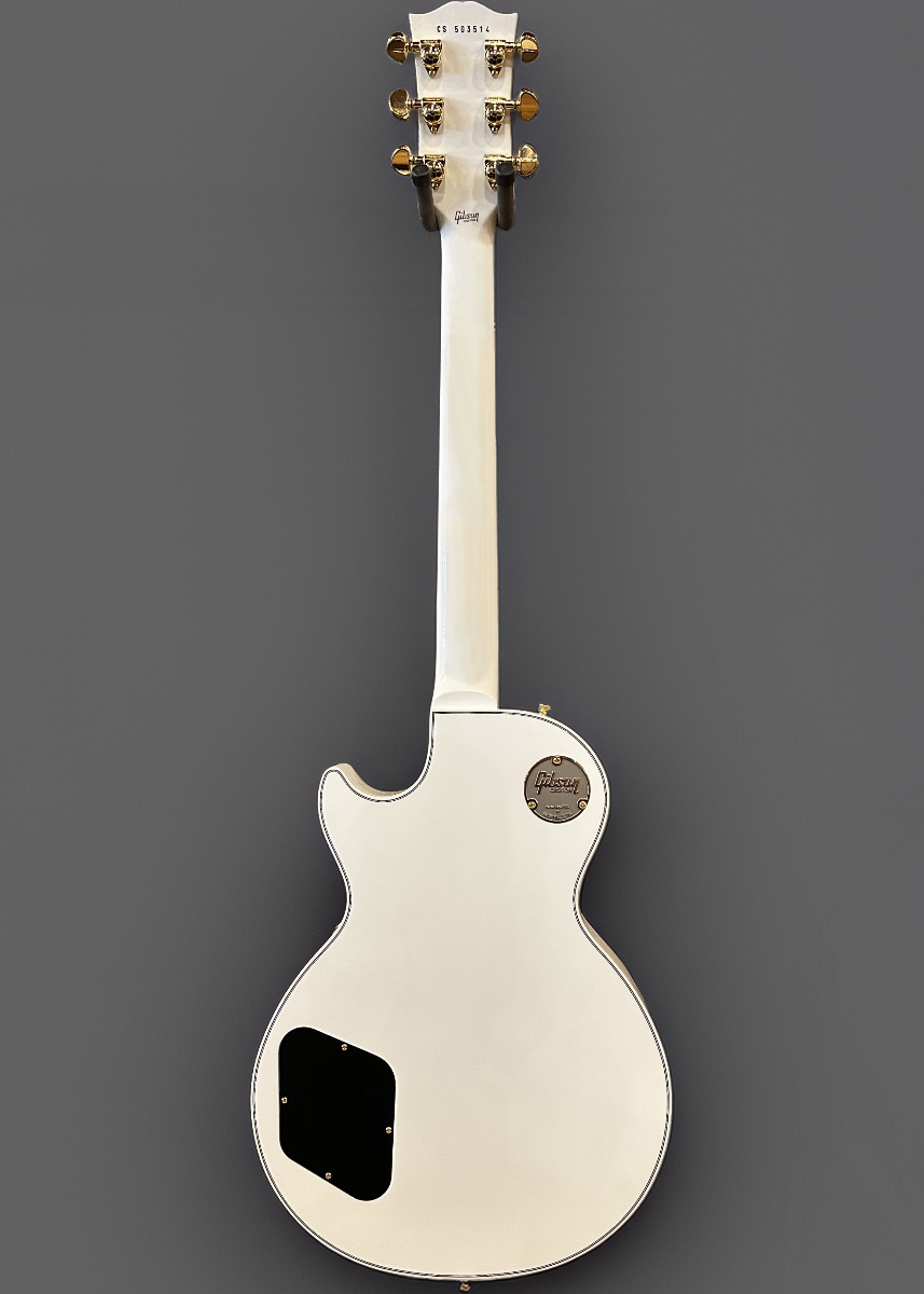 Les Paul Custom w/Ebony Fingerboard Gloss - Alpine White