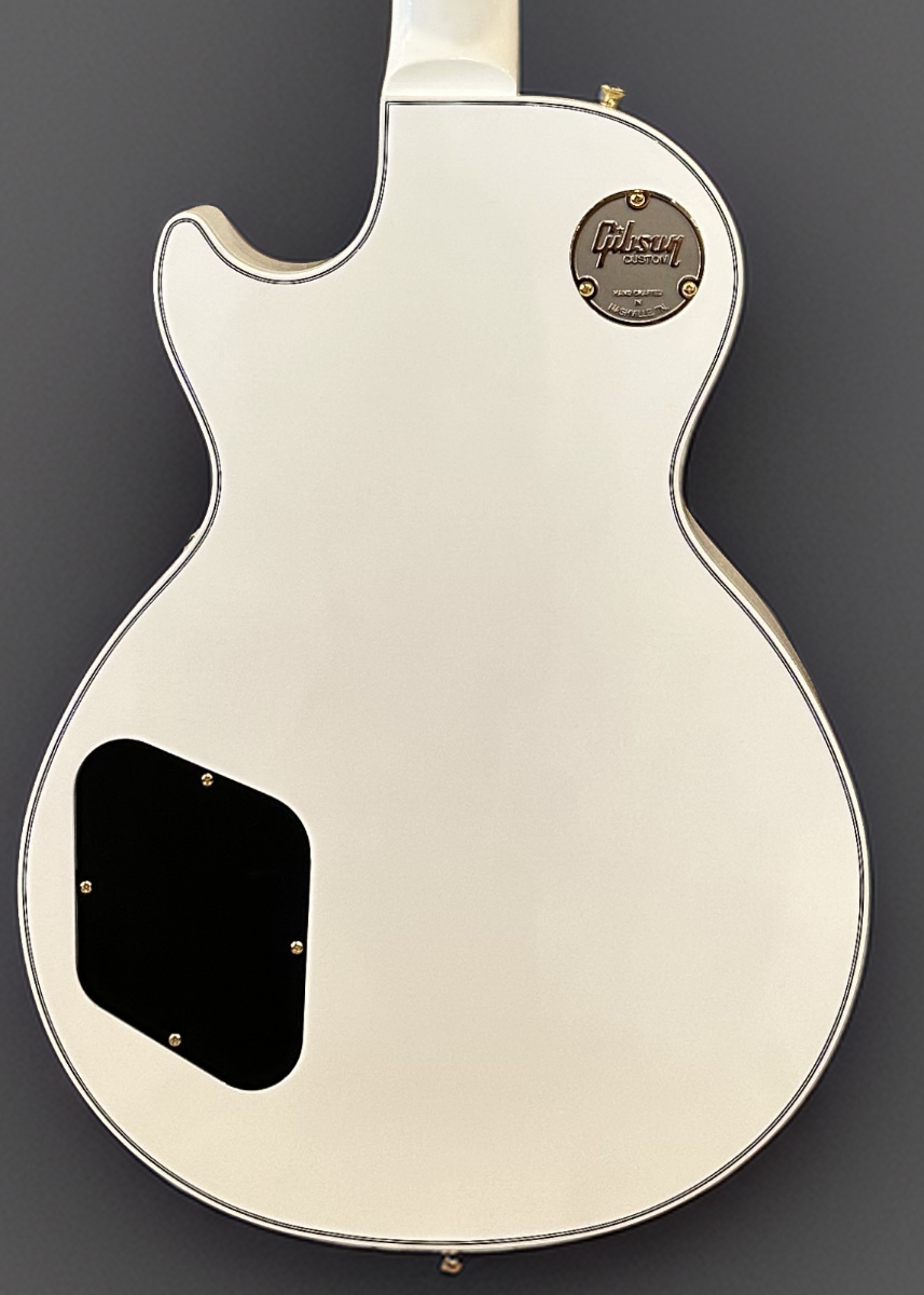 Les Paul Custom w/Ebony Fingerboard Gloss - Alpine White