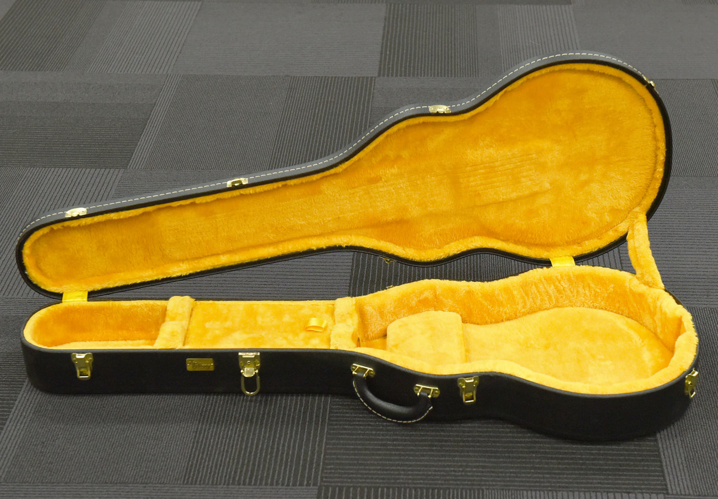 Les Paul Lifton Historic Black/Goldenrod Hardshell Case, Recent