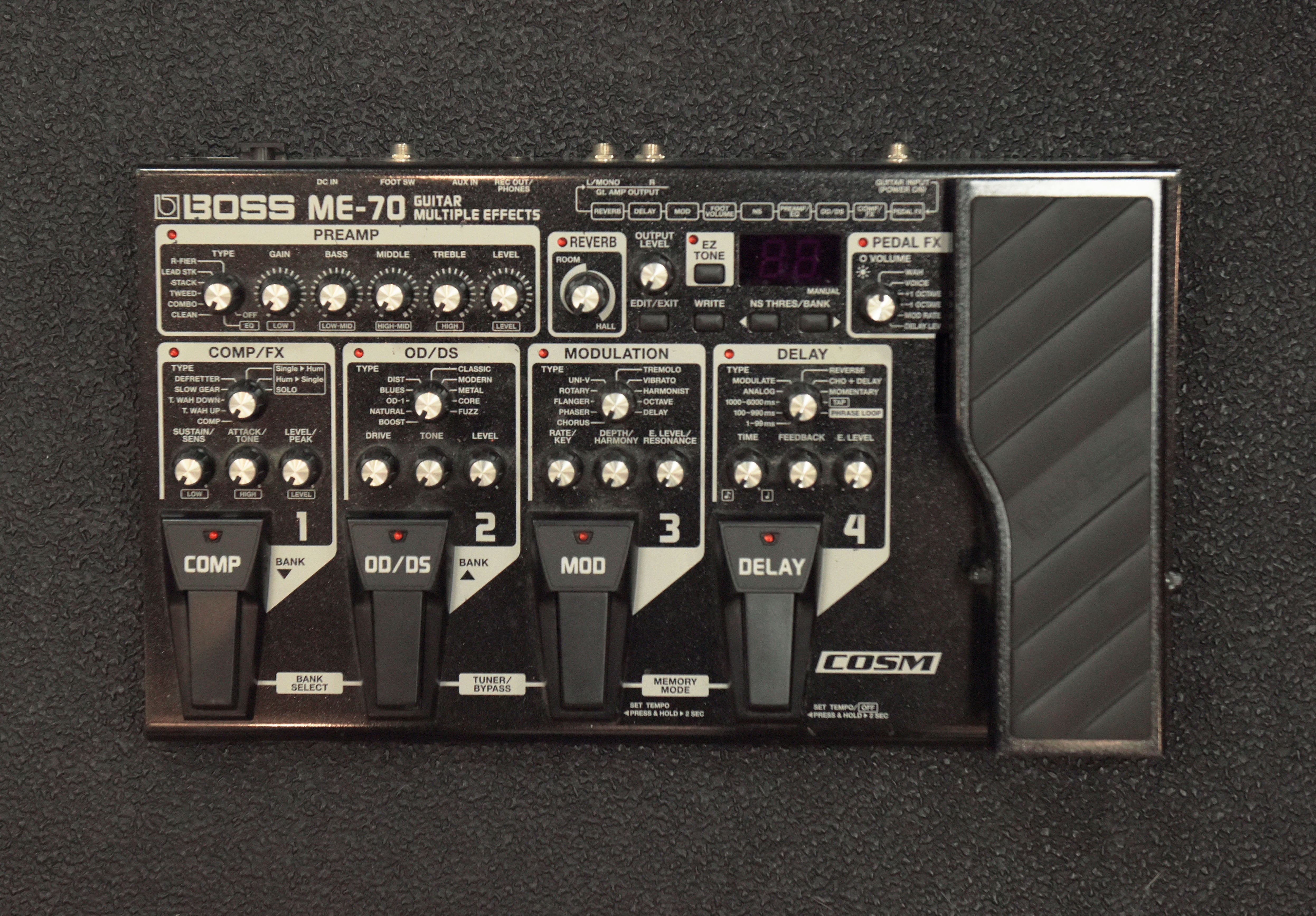 マルチエフェクター me-70 Boss ME-70 Guitar Multiple Effect Pedal Processor with Adapter