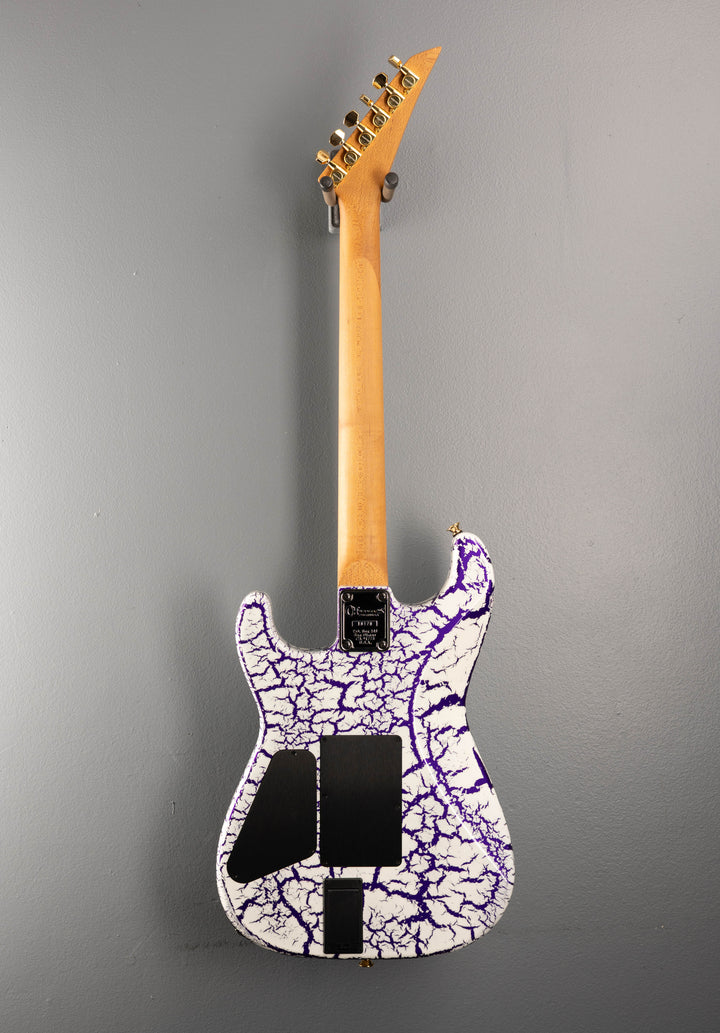 Special Edition Custom Shop San Dimas 1H FR RVS - White & Purple Crackle