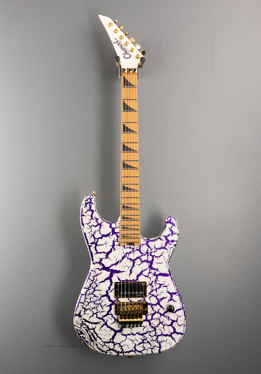 Special Edition Custom Shop San Dimas 1H FR RVS - White & Purple Crackle