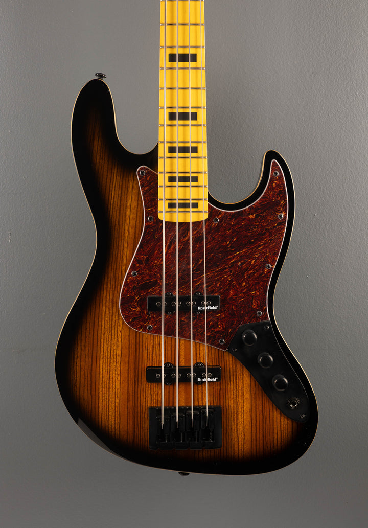 Vintage Element 4 Bass - Zebra Burst