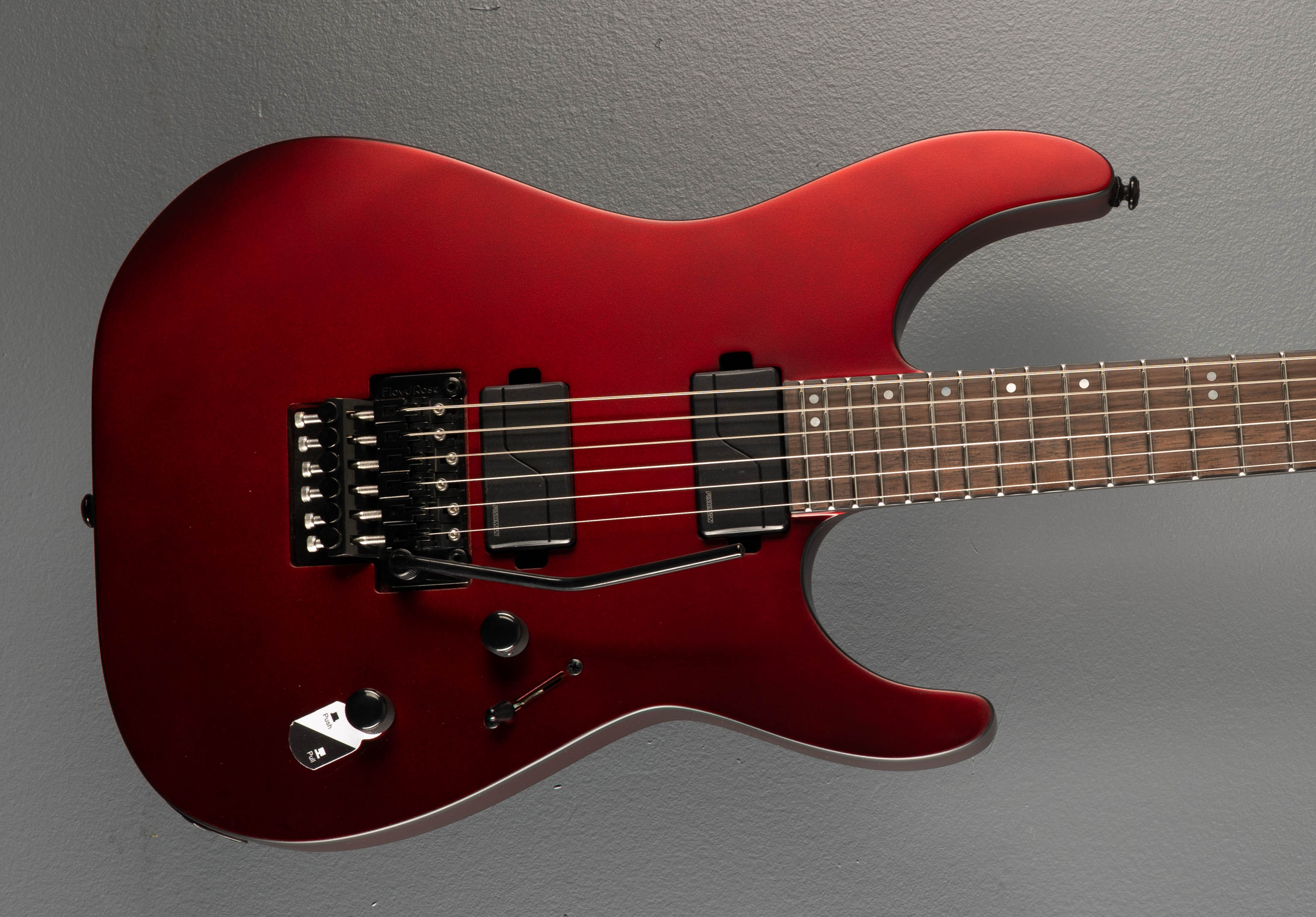 M-1000 - Candy Apple Red Satin – Dave's Guitar Shop