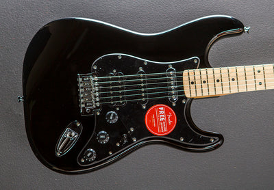 Sonic Stratocaster HSS - Black