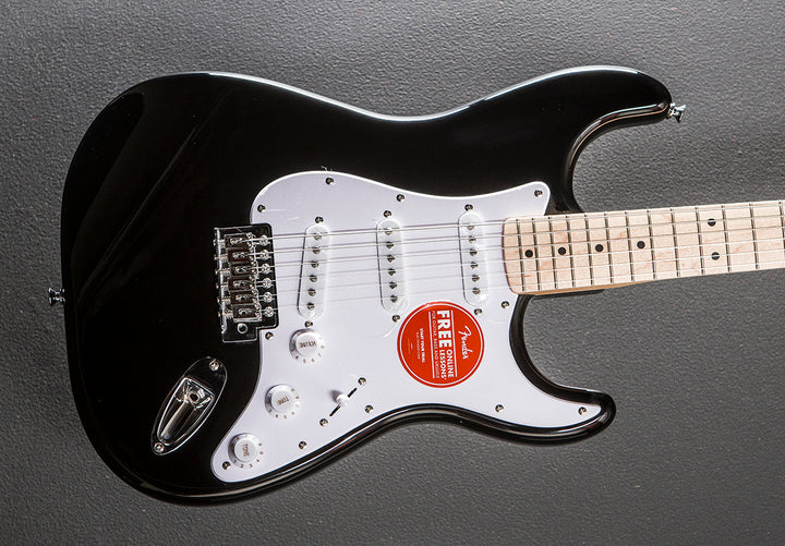 Sonic Stratocaster - Black w/Maple