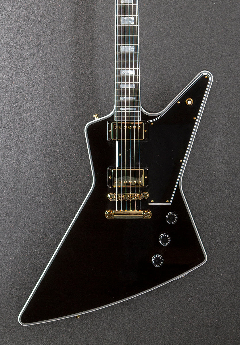 Explorer Custom w Ebony Fingerboard Gloss Ebony Dave s Guitar Shop