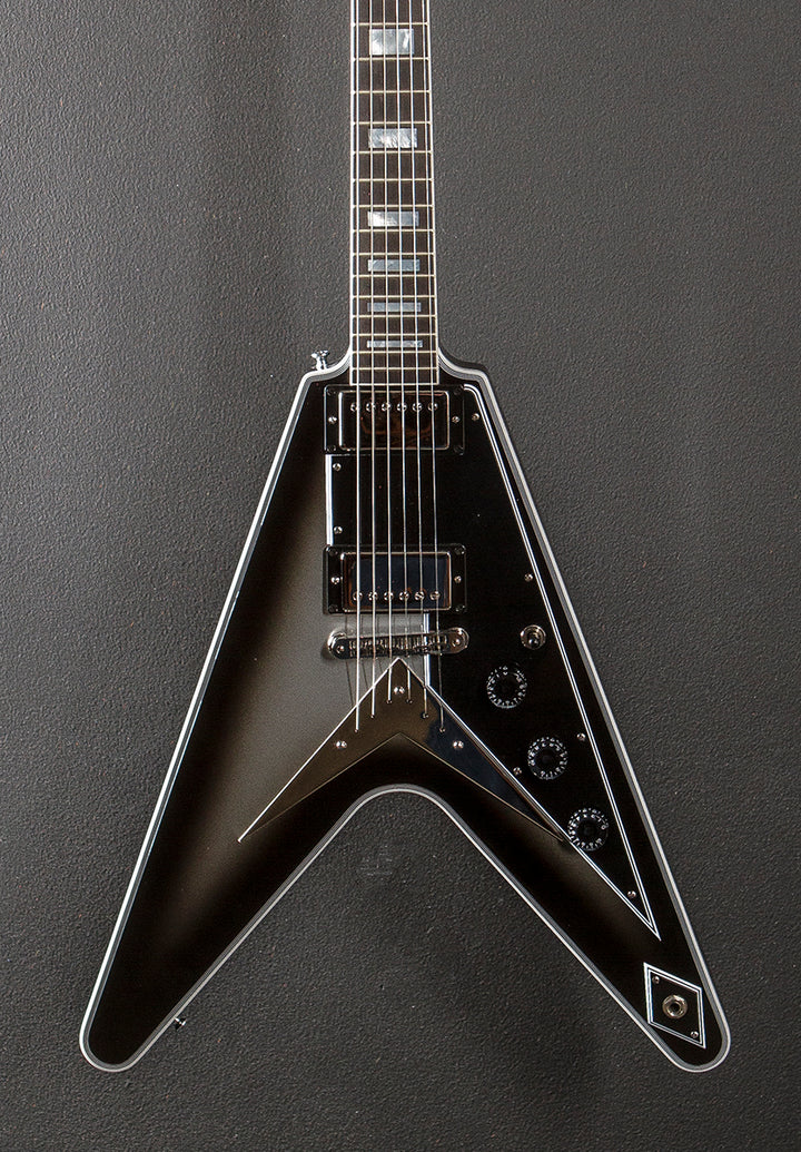 Flying V Custom w/Ebony Fingerboard Gloss - Silverburst