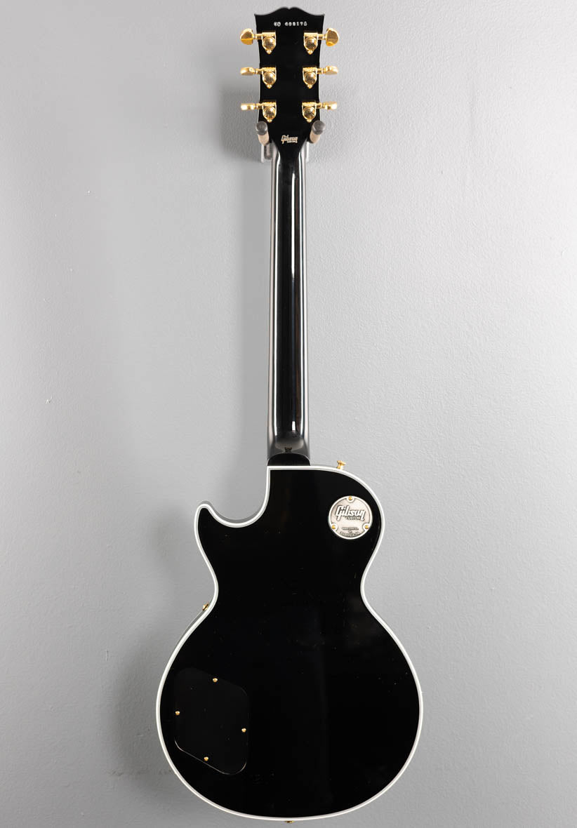 Les Paul Custom w/Ebony Fingerboard Gloss - Ebony – Dave's Guitar Shop