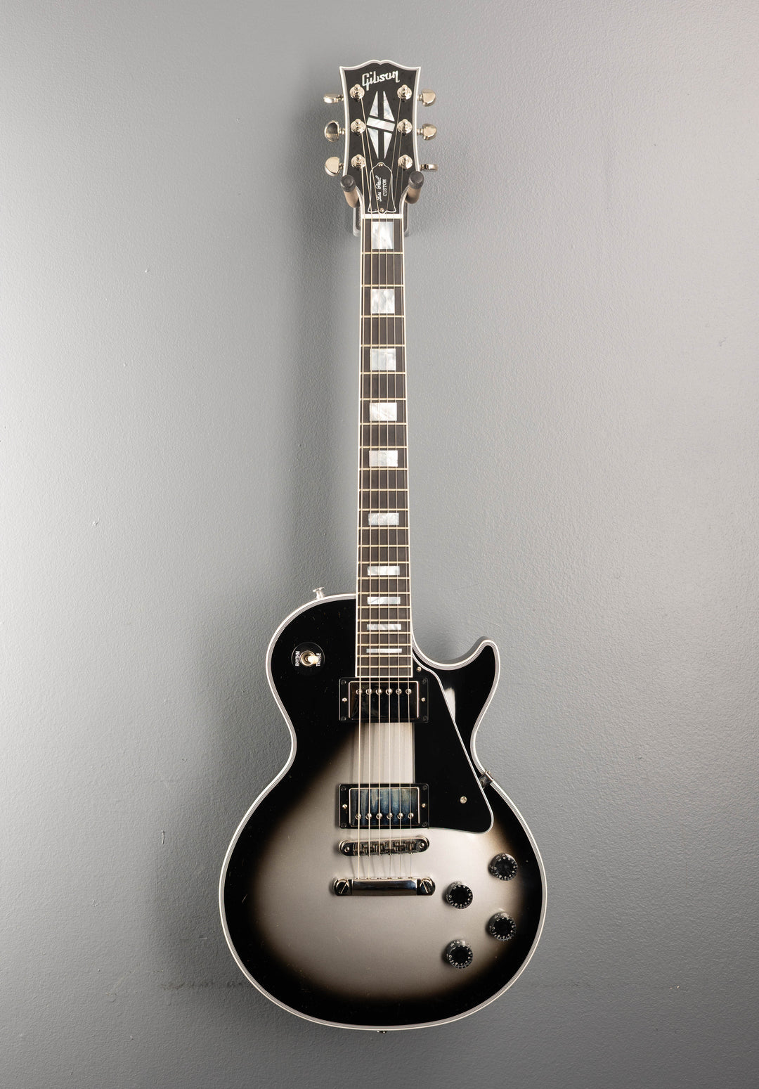 Les Paul Custom w/Ebony Fingerboard Gloss - Silverburst