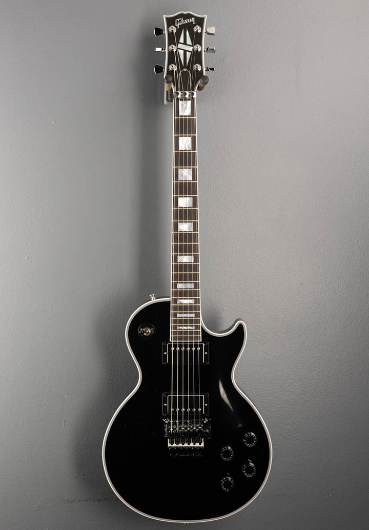 Les Paul Axcess Custom - Gloss Ebony w/Floyd Rose and no Apex Volute