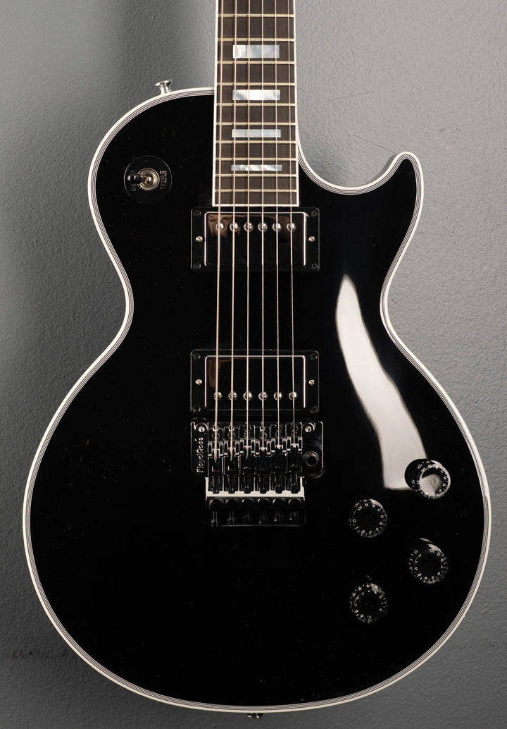 Les Paul Axcess Custom - Gloss Ebony w/Floyd Rose and no Apex Volute