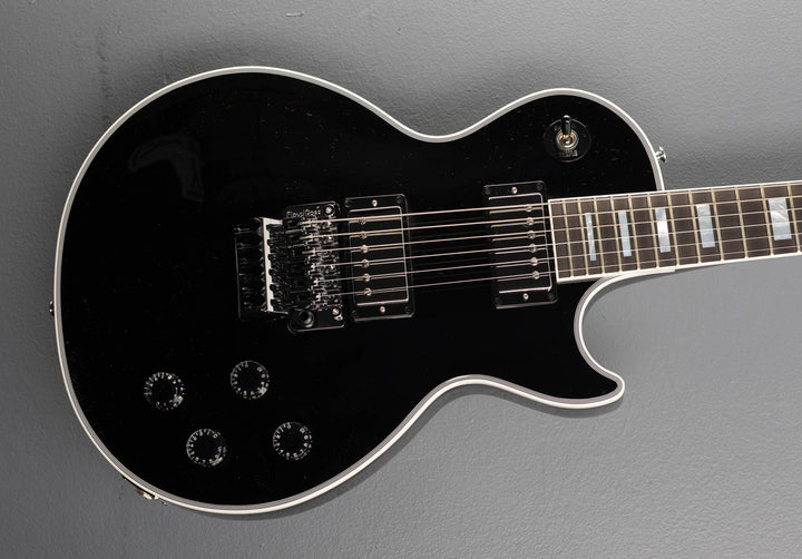 Les Paul Axcess Custom - Gloss Ebony w/Floyd Rose and no Apex Volute