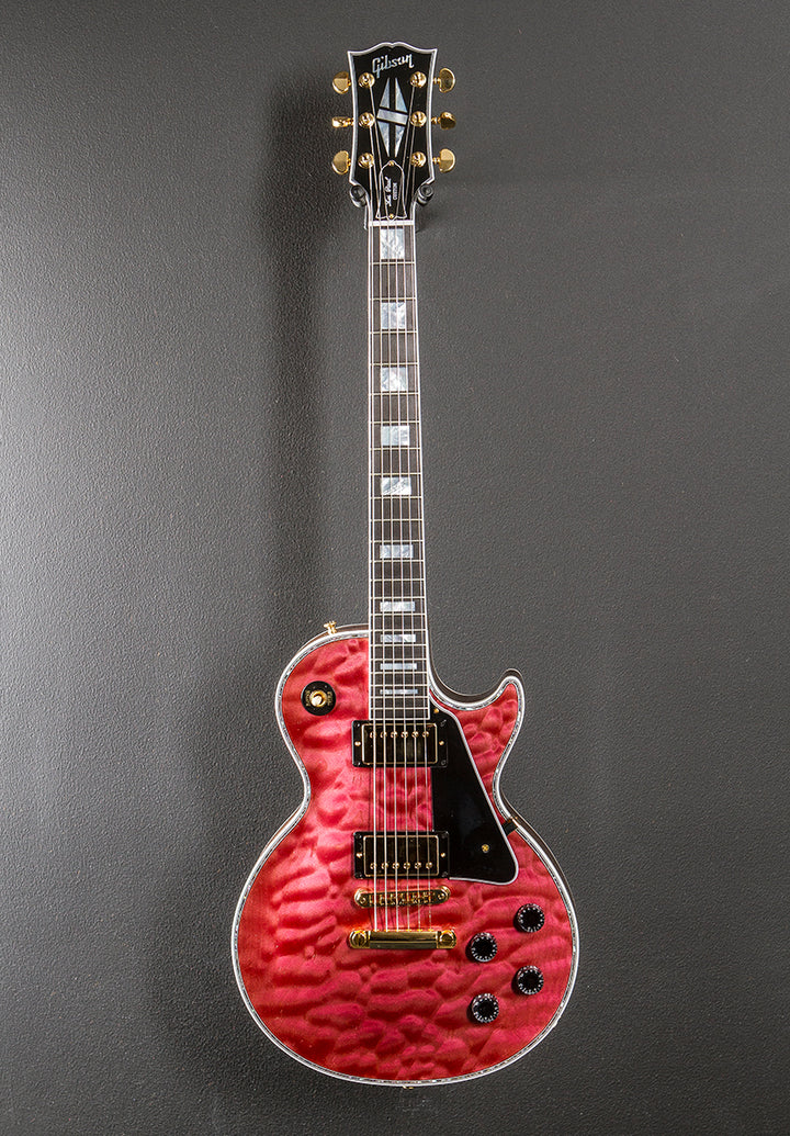 "Made to Measure" Les Paul Custom Quilt - Chablis Pink w/Ebony