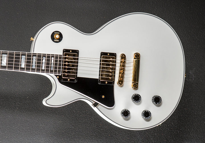 Les Paul Custom w/Ebony Fingerboard Gloss Left Hand - Alpine White