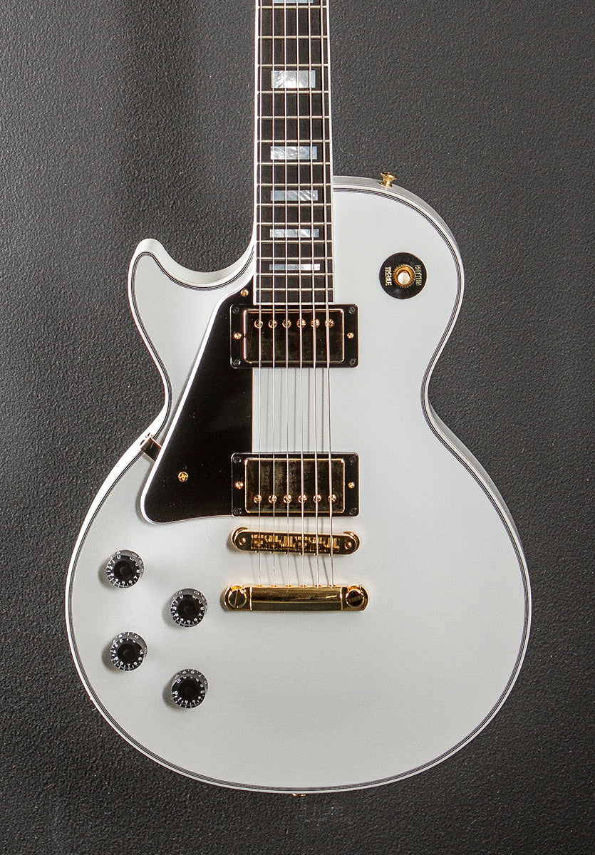 Les Paul Custom w/Ebony Fingerboard Gloss Left Hand - Alpine White