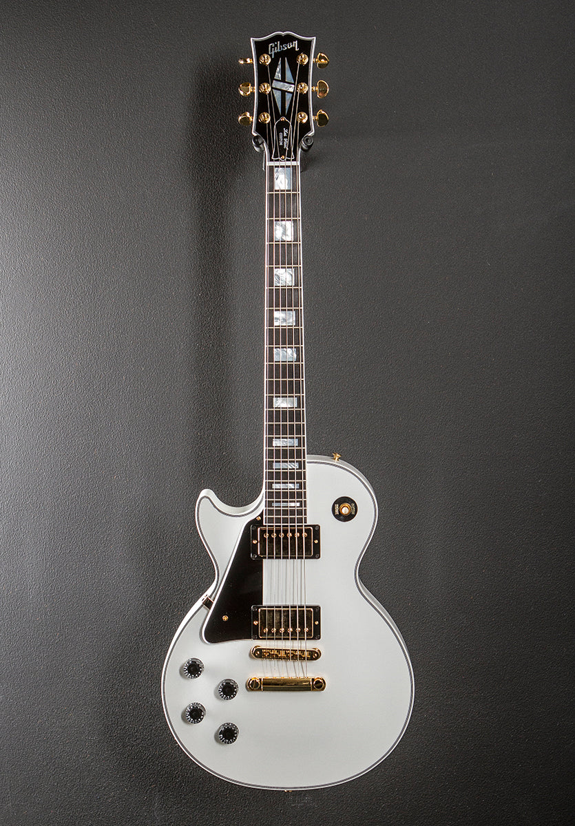 Les Paul Custom w/Ebony Fingerboard Gloss Left Hand - Alpine White