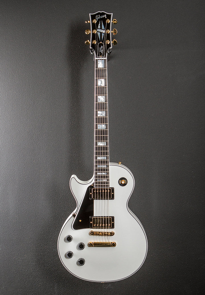 Les Paul Custom w/Ebony Fingerboard Gloss Left Hand - Alpine White