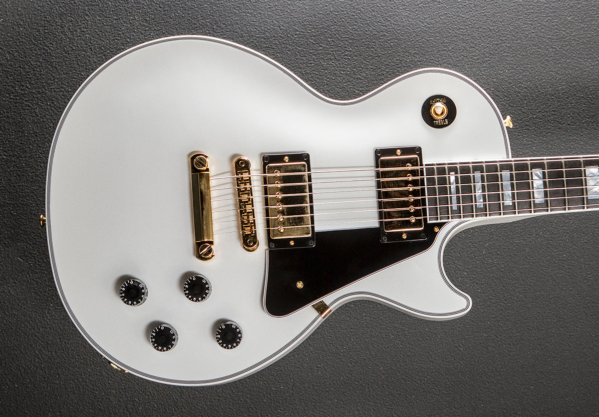 Les Paul Custom w/Ebony Fingerboard Gloss - Alpine White