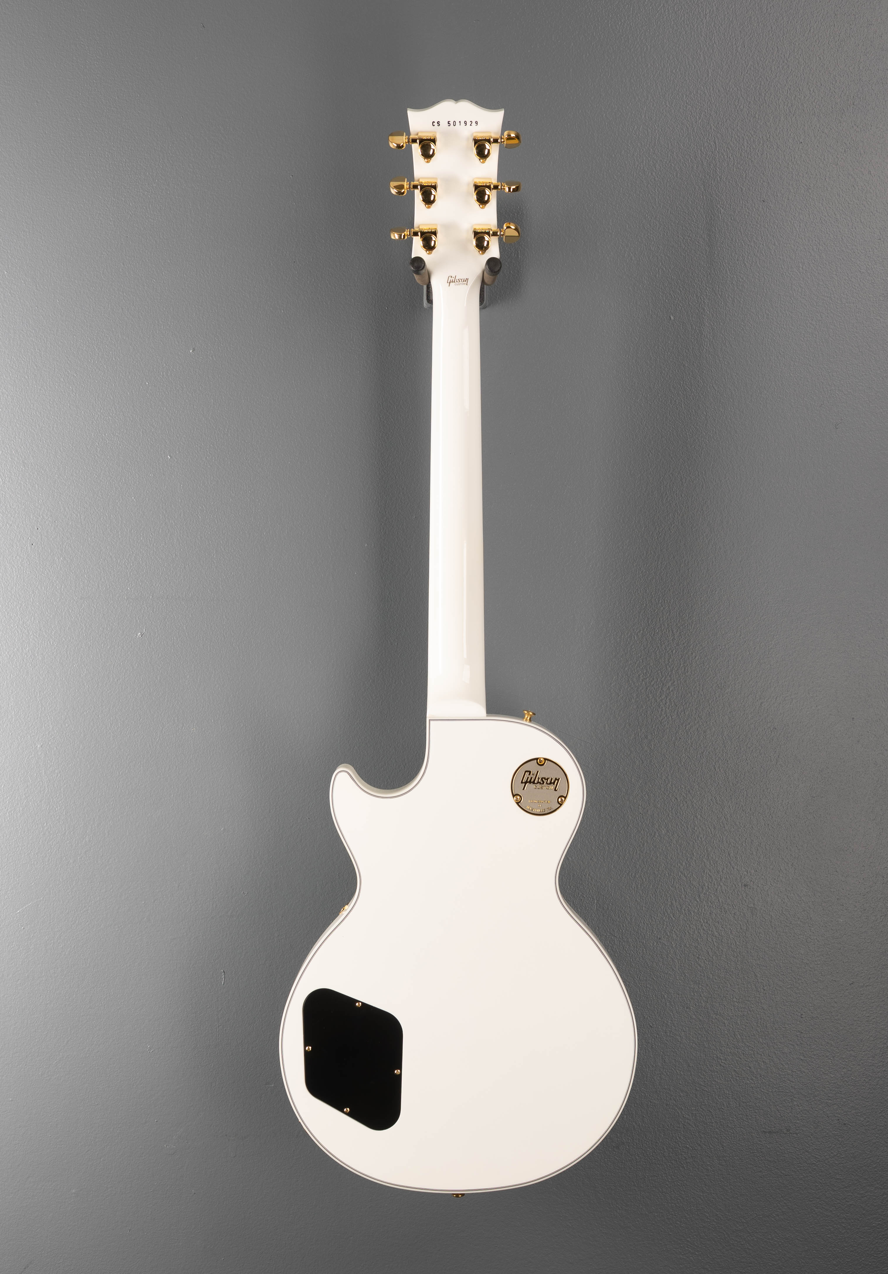 Les Paul Custom w/Ebony Fingerboard Gloss - Alpine White – Dave's