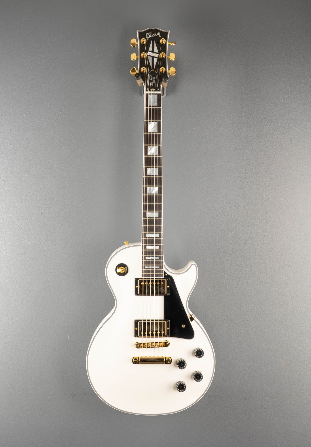 Les Paul Custom w/Ebony Fingerboard Gloss - Alpine White
