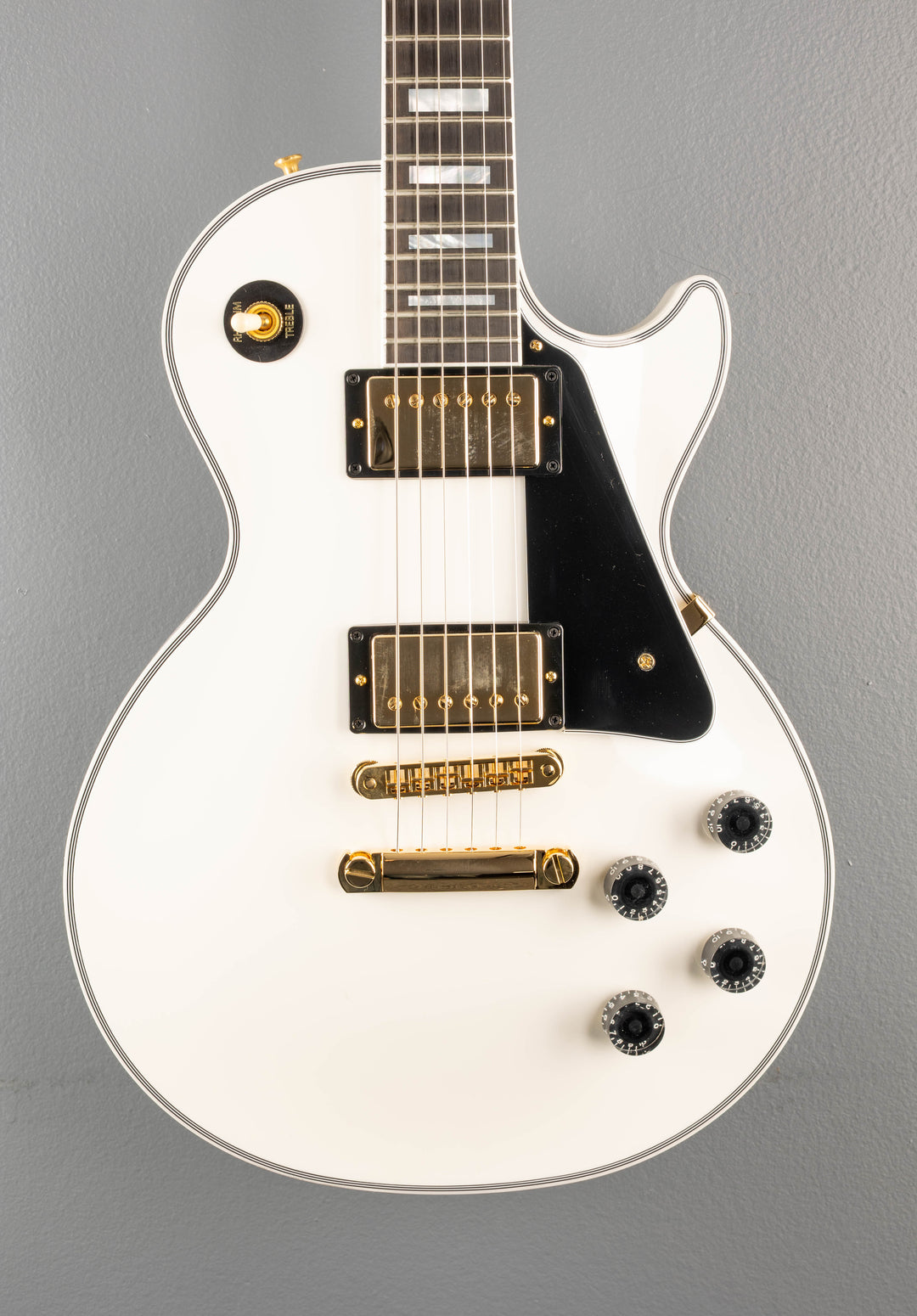 Les Paul Custom w/Ebony Fingerboard Gloss - Alpine White