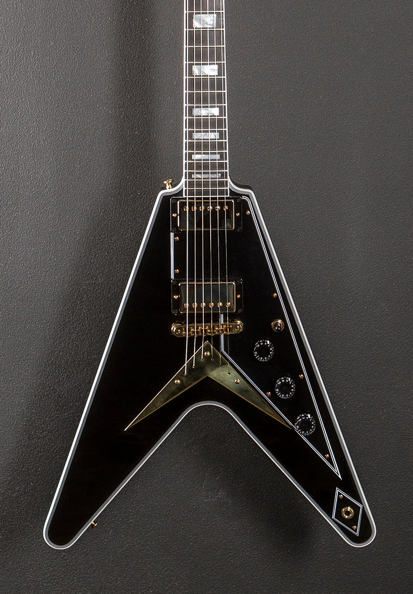 Flying V Custom w/Ebony Fingerboard Gloss - Ebony
