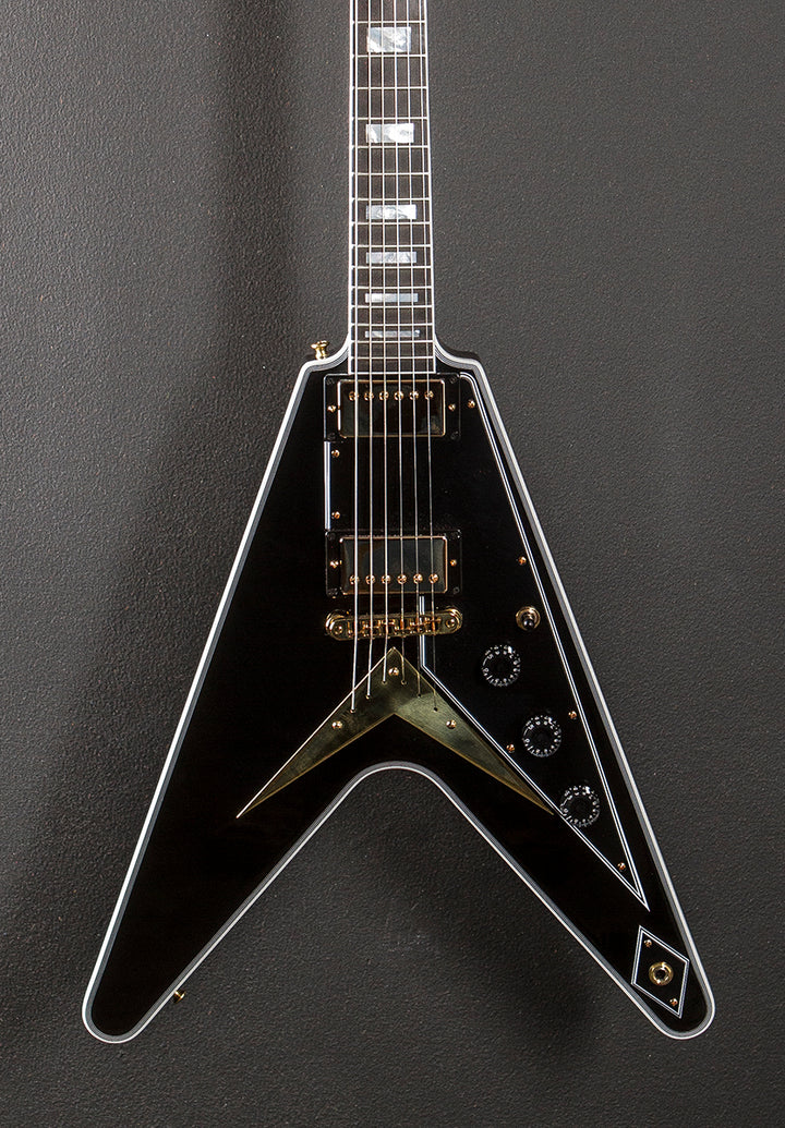 Flying V Custom w/Ebony Fingerboard Gloss - Ebony