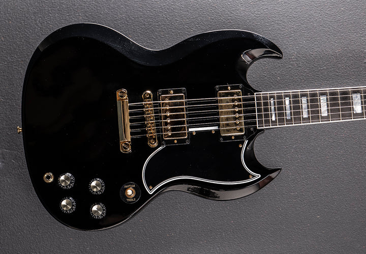 SG Custom 2-Pickup w/Ebony Fingerboard Gloss – Ebony