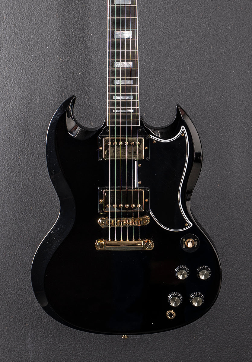 SG Custom 2-Pickup w/Ebony Fingerboard Gloss – Ebony