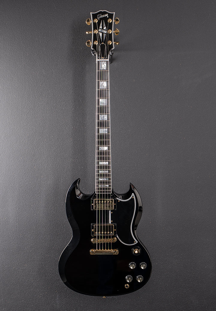 SG Custom 2-Pickup w/Ebony Fingerboard Gloss – Ebony