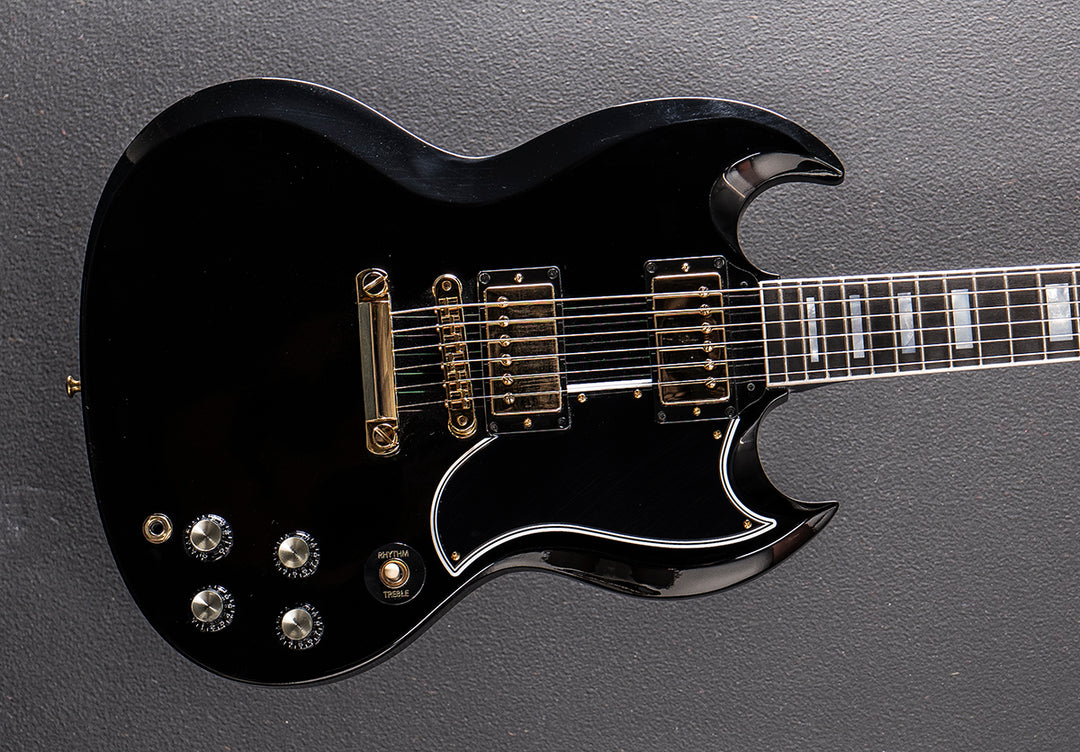 SG Custom 2-Pickup w/Ebony Fingerboard Gloss – Ebony