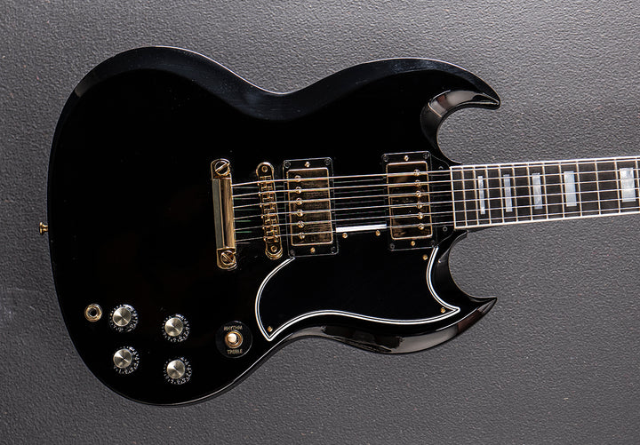 SG Custom 2-Pickup w/Ebony Fingerboard Gloss – Ebony