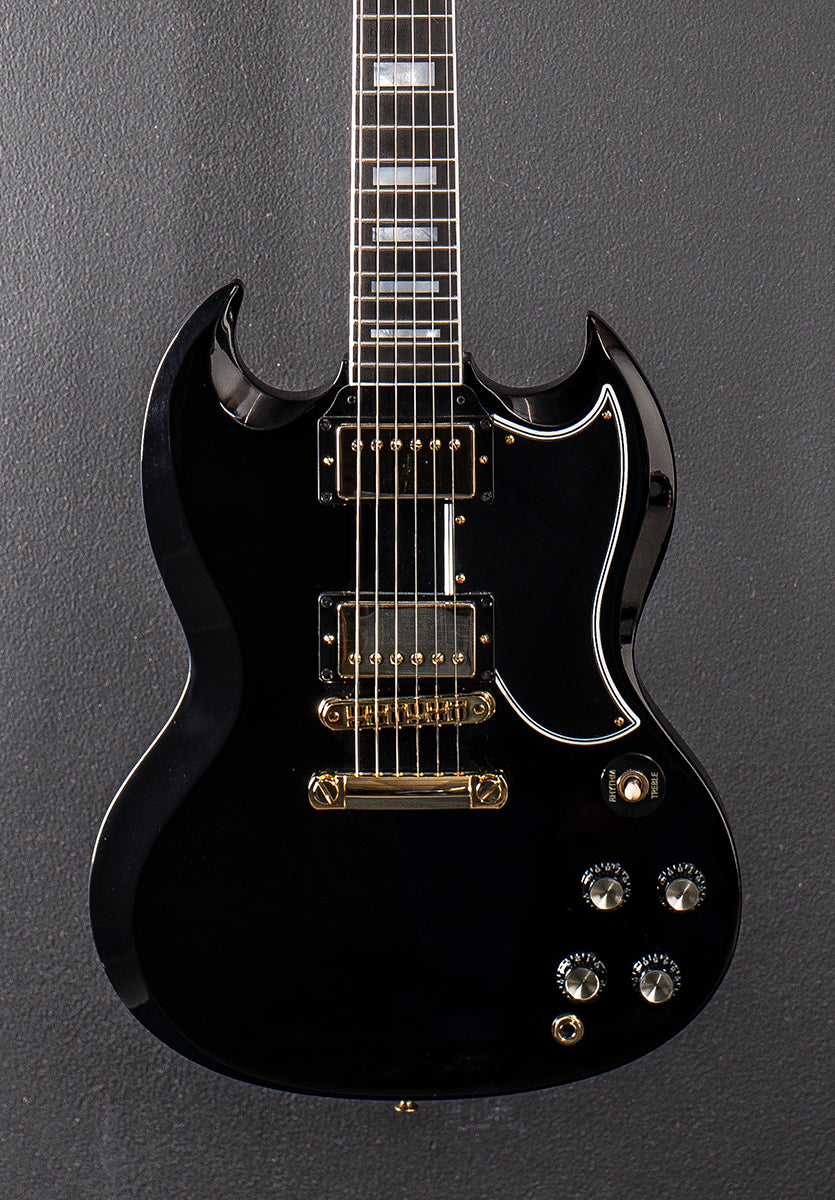 SG Custom 2-Pickup w/Ebony Fingerboard Gloss – Ebony