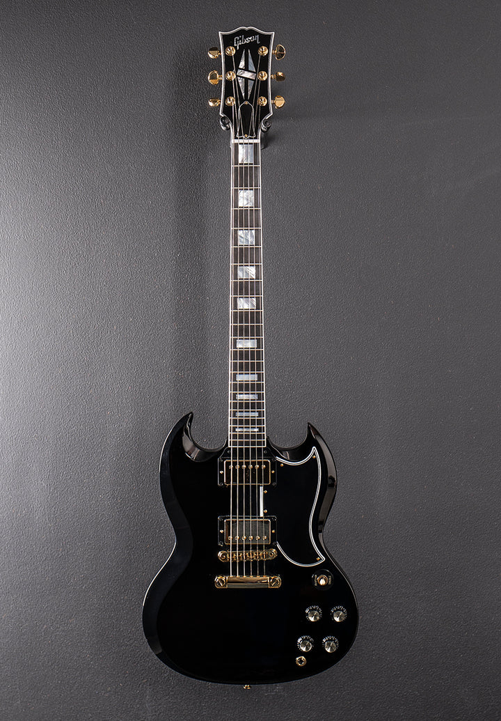 SG Custom 2-Pickup w/Ebony Fingerboard Gloss – Ebony