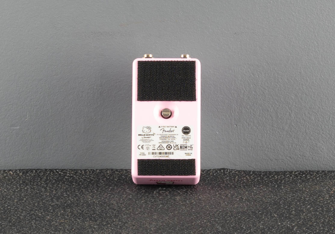Fender x Hello Kitty Pink Fuzz Pedal, Recent – Dave's Guitar Shop