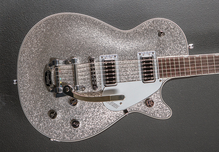 G5230T Electromatic Sparkle Jet FT Single-Cut w/Bigsby - Silver Sparkle
