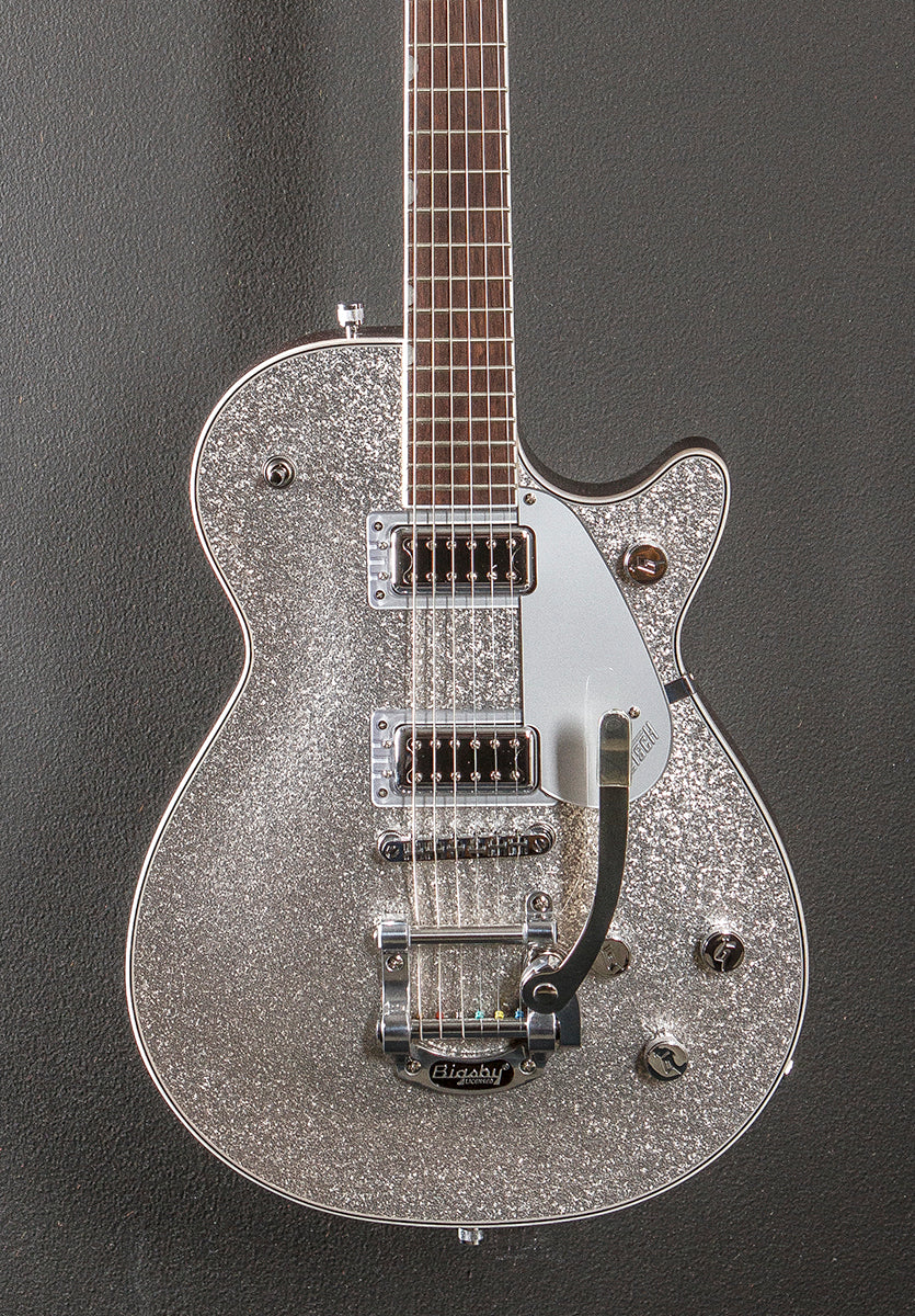 G5230T Electromatic Sparkle Jet FT Single-Cut w/Bigsby - Silver Sparkle