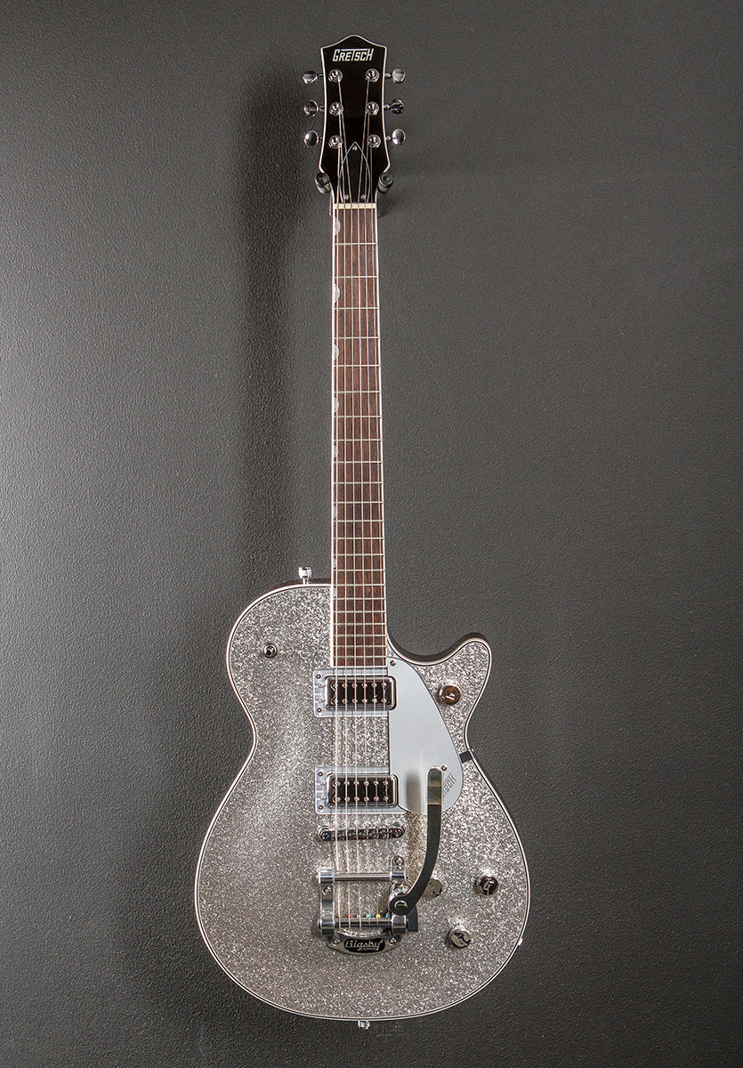 G5230T Electromatic Sparkle Jet FT Single-Cut w/Bigsby - Silver Sparkle