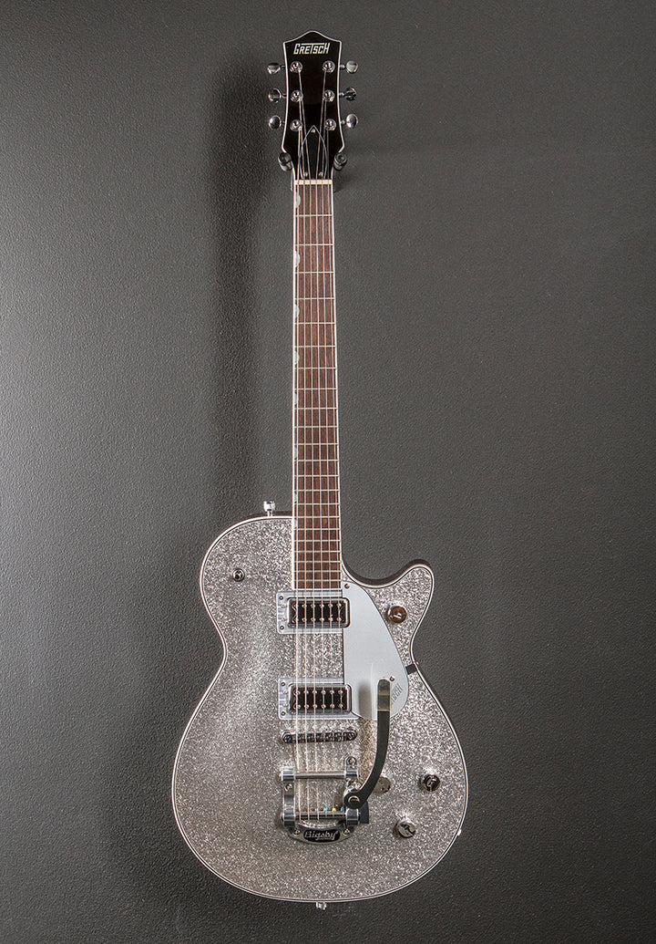 G5230T Electromatic Sparkle Jet FT Single-Cut w/Bigsby - Silver Sparkle